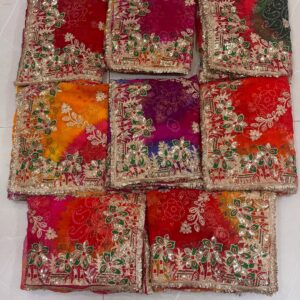 Pani Wali Lugdi With Multicolor Design