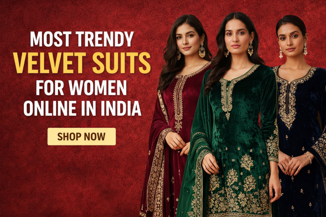 Most Trendy Velvet Suits