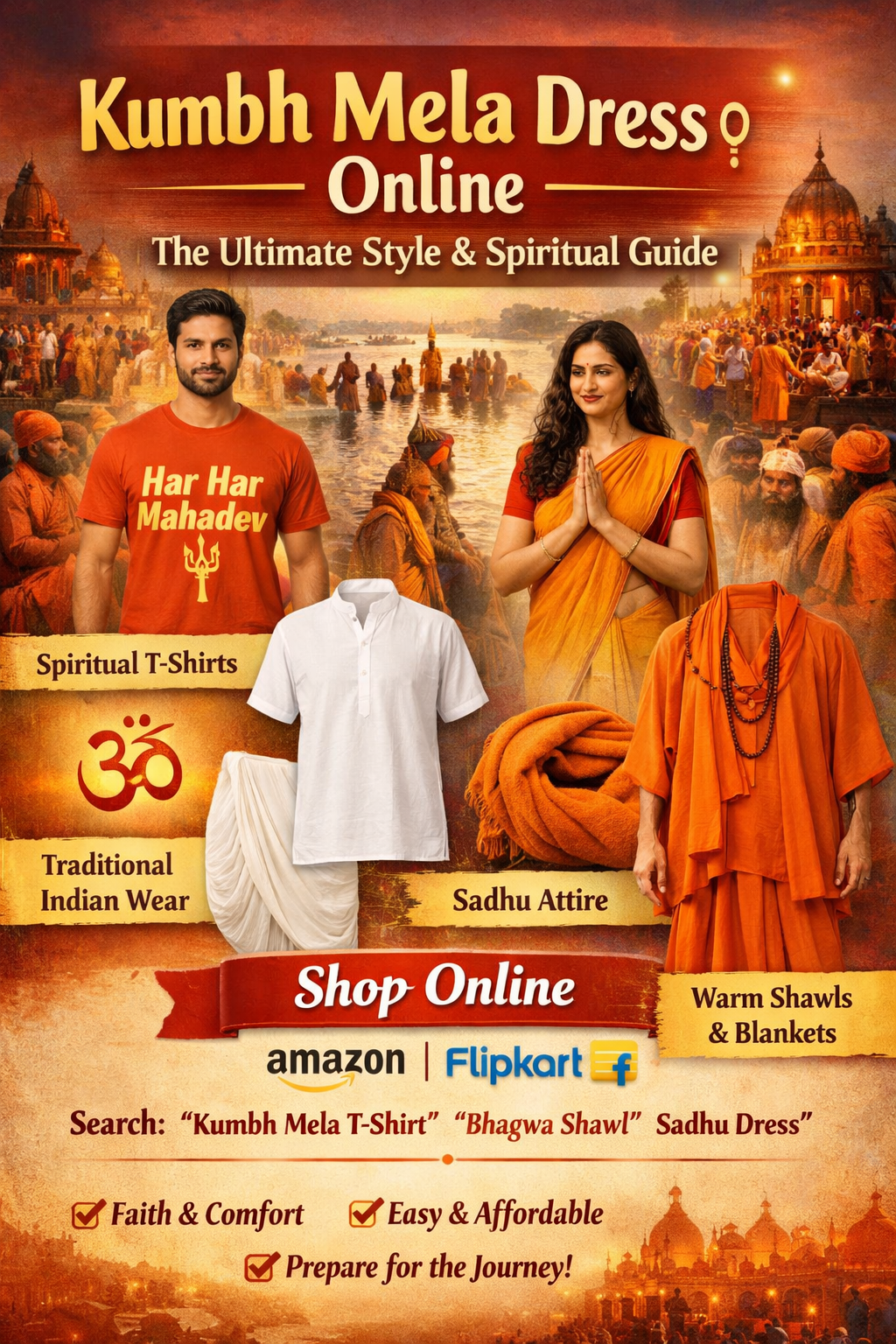 Kumbh Mela Dress 2026 Online Where to Buy Online